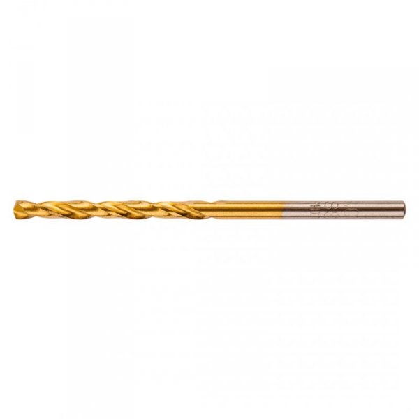 Wiertła do metalu HSS-TiN 2.4 mm, 3 szt.