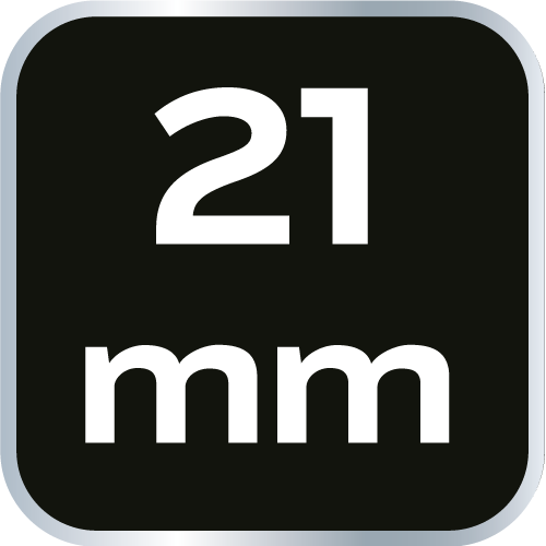Nasadka sześciokątna 3/4&quot;, 21 mm