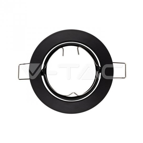 Oczko V-TAC GU10 Okrągłe Ruchome Czarne VT-779 2 Lata Gwarancji