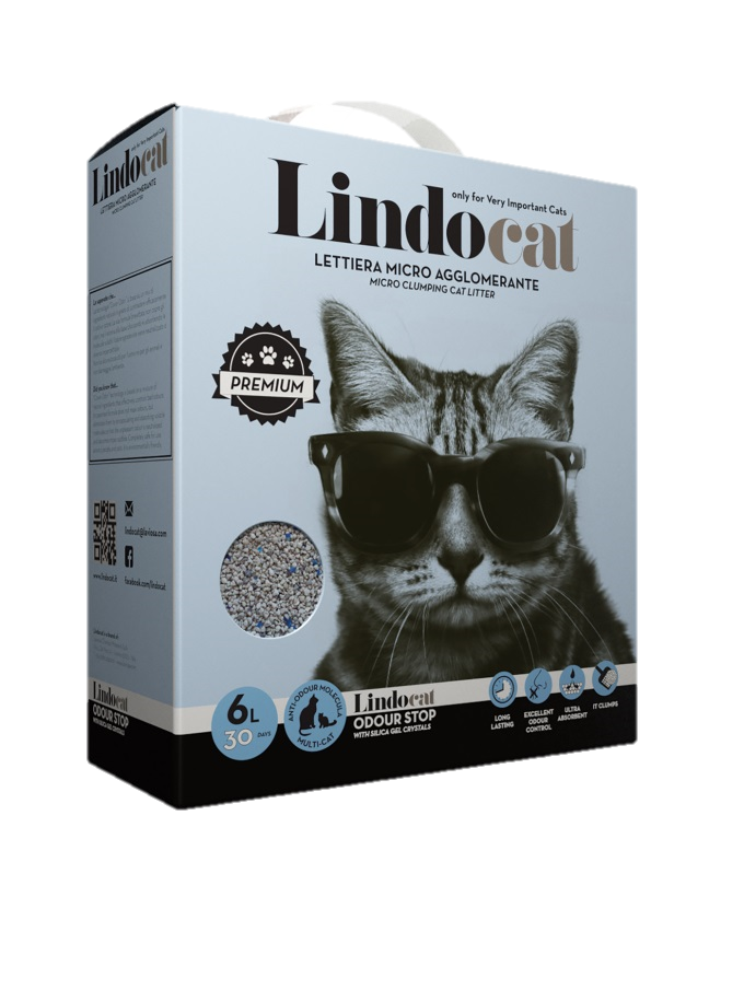 LINDOCAT Odour Stop Żwirek 6L