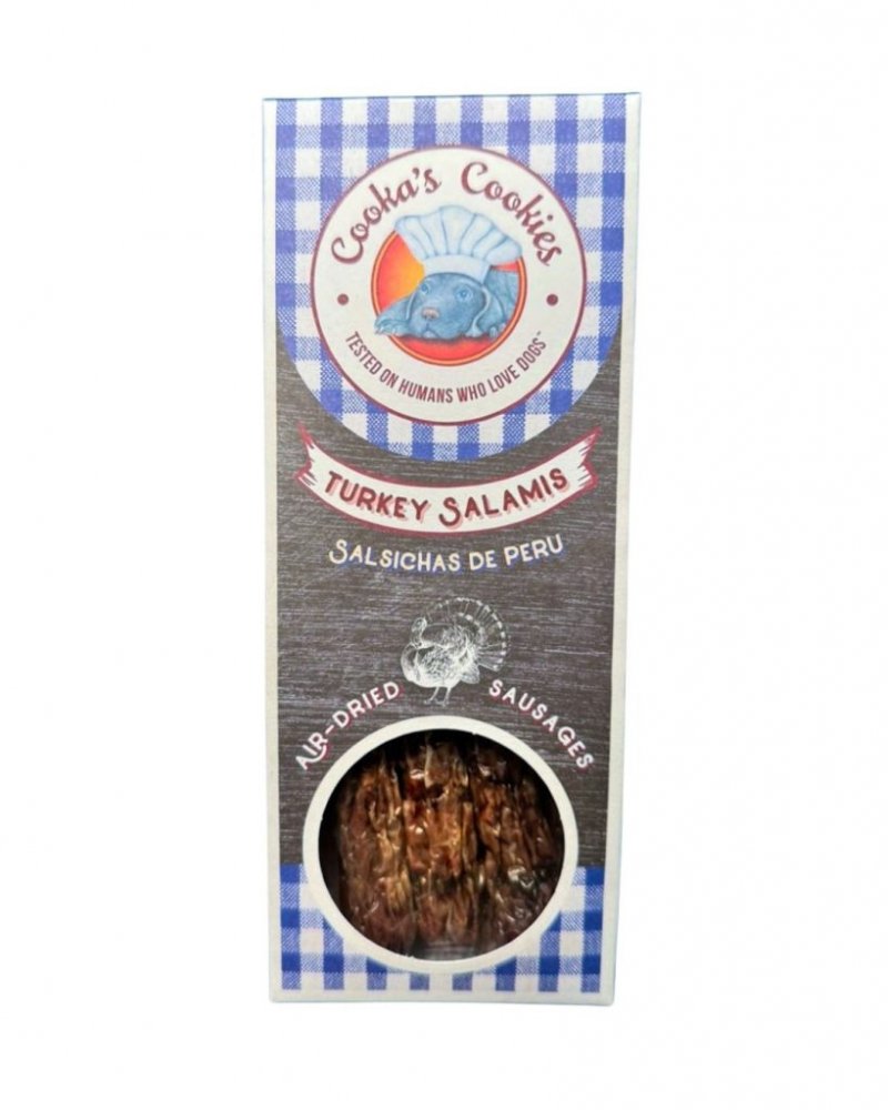 Cooka's Cookies TURKEY SALAMIS kiełbaski z indyka 80g