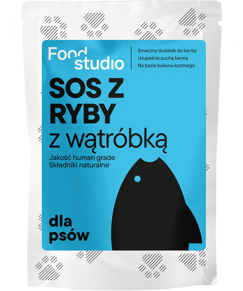 Food Studio Chefs SOS dla psów z RYBY z wątróbką 100ml