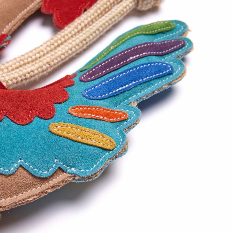 GREEN &amp; WILD'S Rambo the Rooster (kogut) XL zabawka ekologiczna dla psa