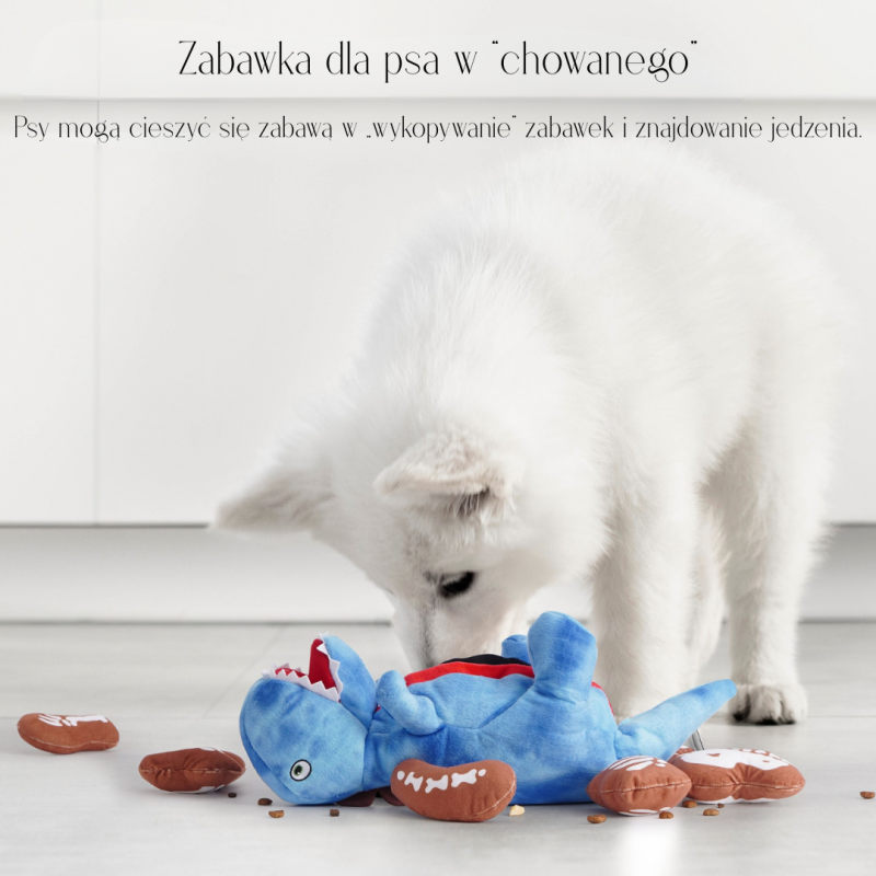Nocciola Zabawka węchowa - norka dla psa 9-w-1 DINOZAUR