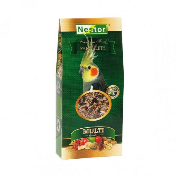 NESTOR Pokarm Premium dla średnich papug 500ml [500-PS]