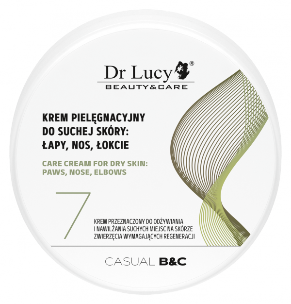 DR LUCY Krem pielęgnacyjny do suchej skóry: łapy, nos, łokcie [CASUAL 7] 100 g