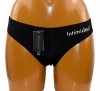 Majtki bezszwowe czarne – Intimidao lingerie Rozmiar L