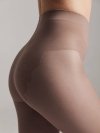 Eleganckie Rajstopy Conte Bikini 20 Den z Imitacją Ażurowej Bielizny