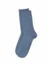 Skarpety garniturowe męskie CONTE w kolorze denim 44-45 
