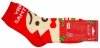 Skarpety świąteczne 35-38 AuraVia,skarpetki gwiazdka unisex mikołaj prezent
