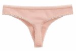Bawełniane Stringi Conte w kolorze peach – lekkość i elegancja