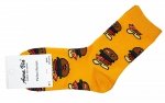 Skarpetki  motyw hamburger 38-41 Aura.via