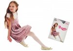 Rajstopy Carmen 20 DEN gładkie.w kropki.128/134 Kolor Czarny