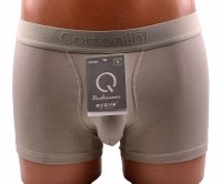 Auravia „Cotton In”–klasyczne bokserki, kolor taupe, 95% cotton, rozmiar M 