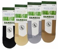 Stopki damskie 35-38 bambusowe z ABS–miękkość i stabilność bez ucisku 