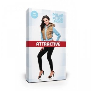 Ciepłe i Miękkie Legginsy Polar Plush 180 Den – Idealne na Zimę