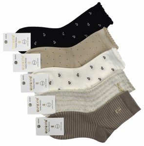 Skarpetki z delikatnym wzorem – stylowy detal na każdy dzień 35-38