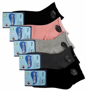 Skarpety nieuciskowe mix 5 par r. 35-38 Aura.via 90% bawełny