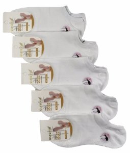 Damskie stopki z bambusa do jogi i pilatesu – 5 par, ABS r.35-38 Aura.via