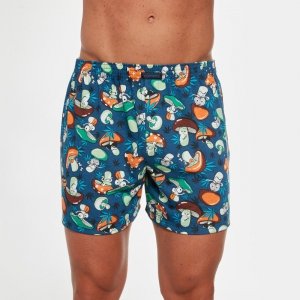 Męskie bokserki w grzybki – 100% bawełna, idealne na prezent XL