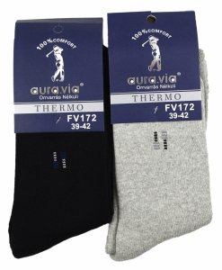 Bawełniane skarpety thermo–ciepło i wygoda każdego dnia idealne na chłodne dni 39-42