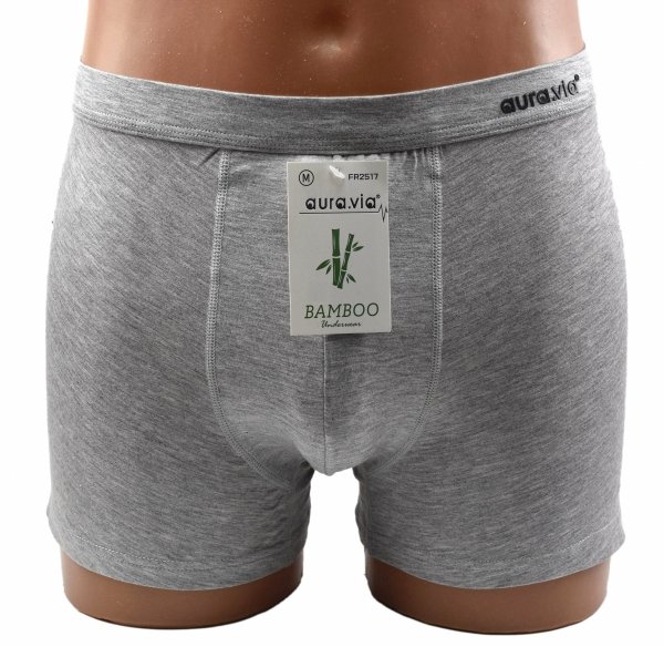 Bokserki z włókna bambusowego w kolorze szarym – lekkie, antybakteryjne i przyjazne skórze. Idealne na każdy dzień.