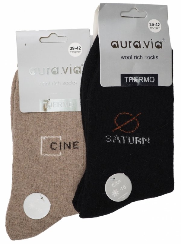 Termiczne skarpety zimowe AuraVia – ochrona przed chłodem do -15°C