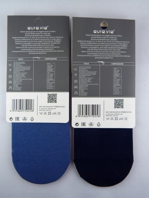 skarpety stopki, zestaw 2 par roz 43-46 Aura.via