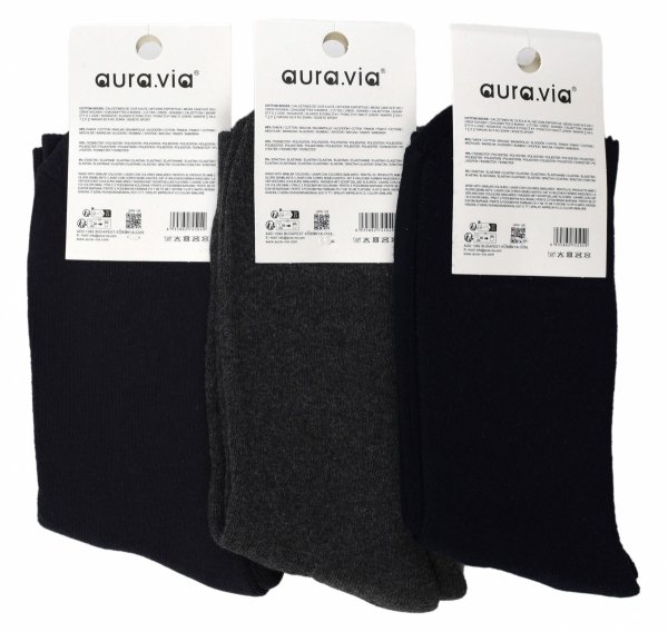 Zimowe skarpety męskie AURAVIA Thermo – klasyczny design, wysoka jakość i technologia utrzymująca ciepło nawet w najchłodniejsze dni. Doskonałe na co dzień.