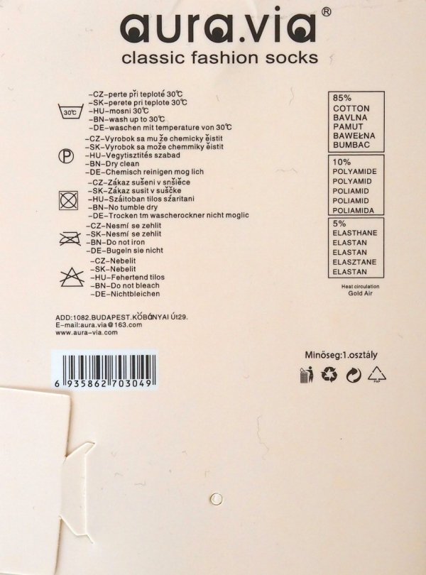 Metka produktu. Model  NDD816.