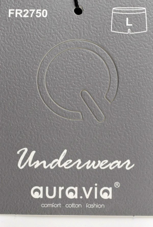 Bokserki szare 95% bawełny – klasyczny, wygodny krój AuraVia, rozmiar 2XL