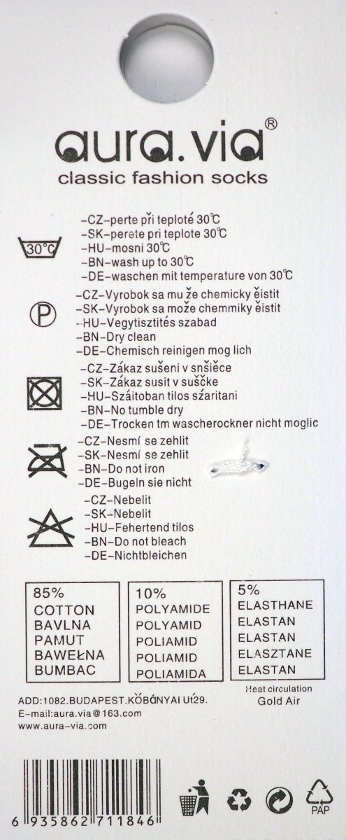 Skarpety z bawełny kolorowe ABS 4 pary 38-41 Aura.Via dla kochających misie