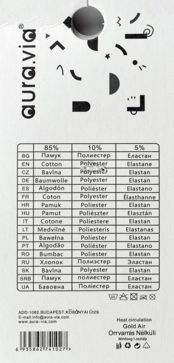Skarpety damskie z delikatnym wzorem – elegancki minimalizm 38-41