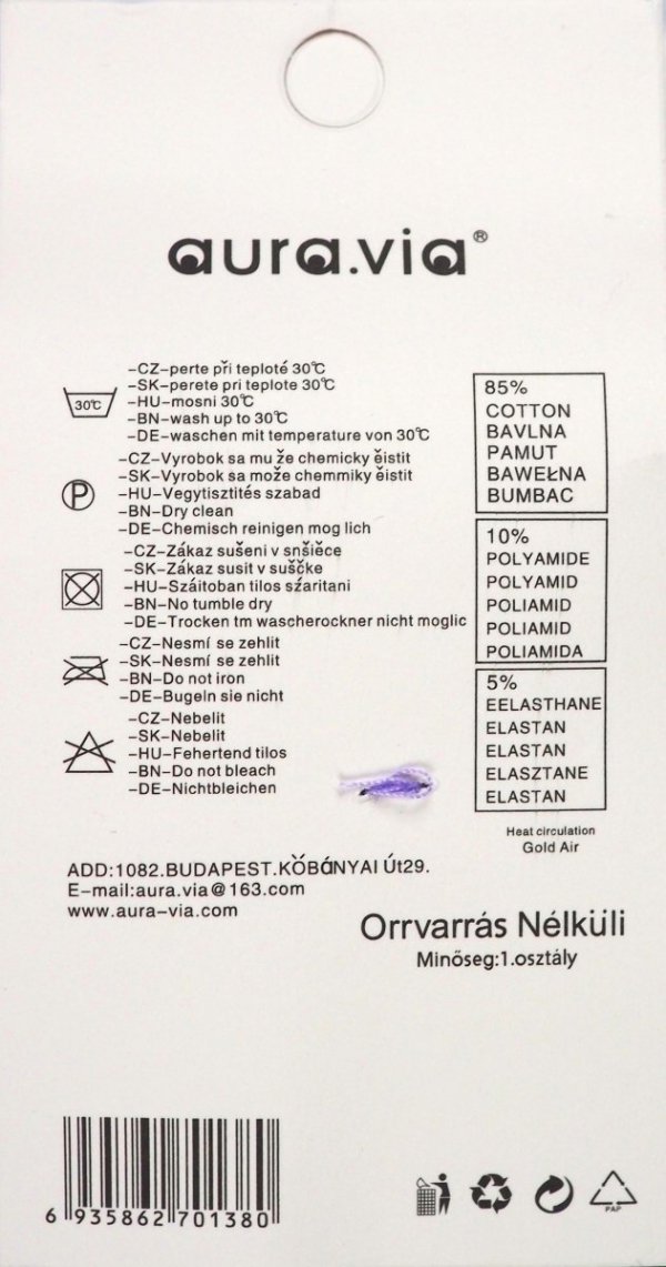 Skarpety wzorzyste, na prezent roz 39-42 Aura.via