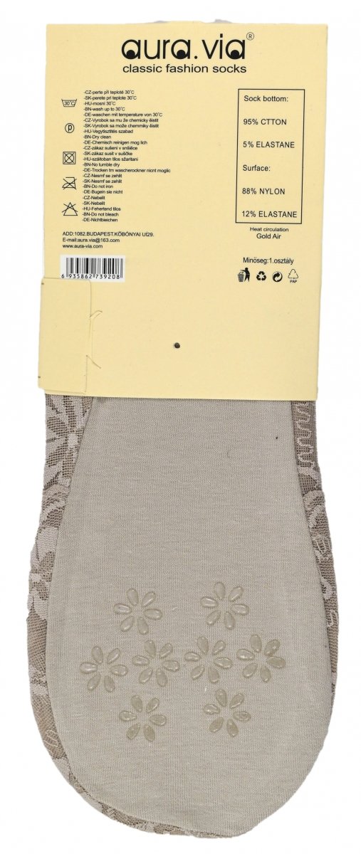 Koronkowe stopki damskie Aura Via – elegancja i wygoda, rozmiar 35-38 