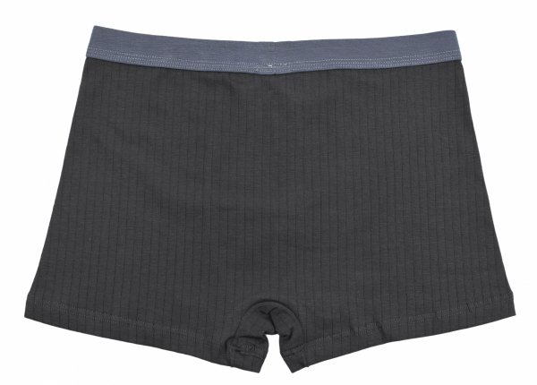 Bokserki chłopięce Aura.Via KIDS grafitowe – bawełna 95% rozmiar 8-9 lat