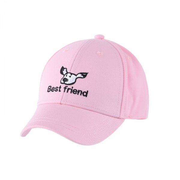 Be Snazzy bejsbolówka dziecięca z haftem pieska Best friend