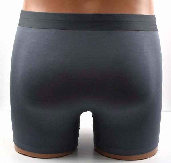 Grafitowe bambusowe 90% bokserki męskie AuraVia–naturalny komfort, rozmiar 3XL
