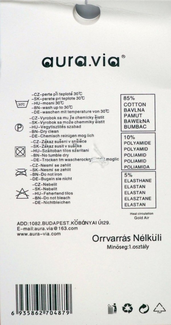 Metka. Skarpety brokat serce, na prezent r 35-38 Aura.via