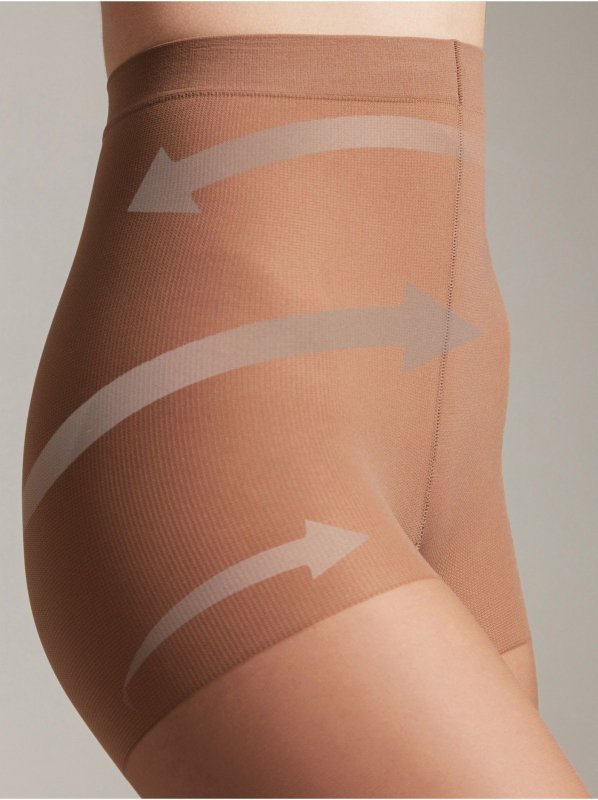 ACTIVE SOFT to elegancki sposób na gładką sylwetkę. 40 DEN subtelnie kryje, spodenki wyszczuplają, a rozłożony nacisk pomaga zapobiegać obrzękom. Witamina E zapewnia miękkość i komfort skóry.