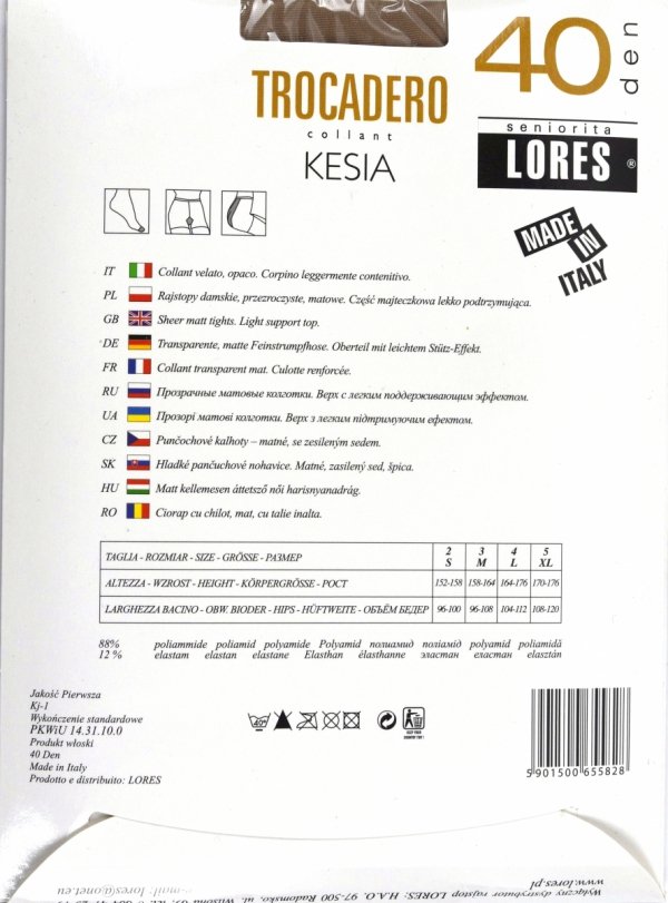 Rajstopy Lores 40 den to elegancja, która nie przemija – doskonale dopasowują się do stylu każdej kobiety.