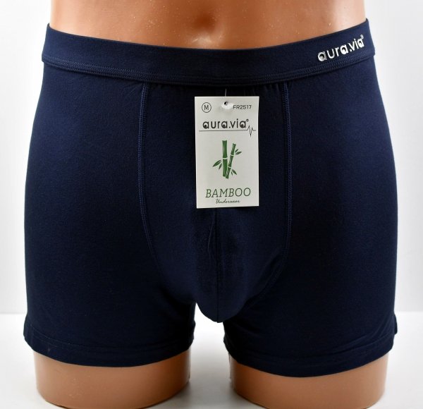 Aura.Via FR2517 – lekkie i elastyczne bokserki z włókna bambusowego. Idealne do noszenia przez cały dzień, o każdej porze roku.