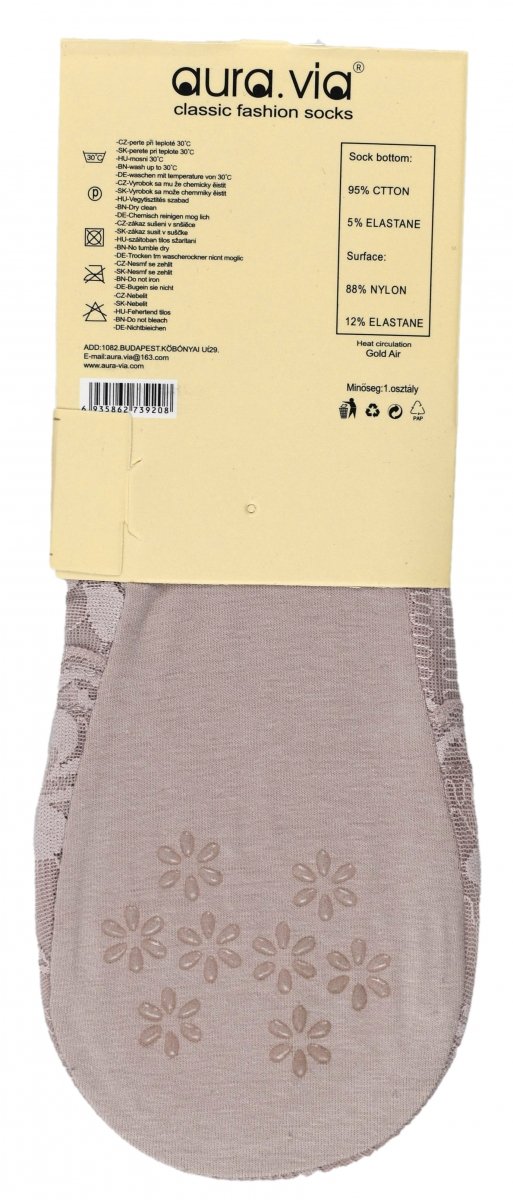 Koronkowe stopki damskie Aura Via – elegancja i wygoda, rozmiar 35-38 