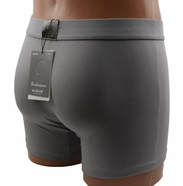 Bokserki szare 95% bawełny – klasyczny, wygodny krój AuraVia, rozmiar 3XL