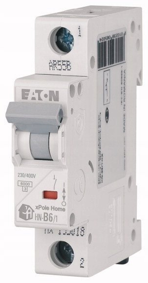 Wyłącznik nadprądowy 1P B 6A 6kA AC xPole Home HN-B6/1 194818