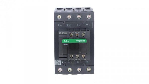 TeSys Deca Stycznik mocy 80A AC-1 4P 230V AC 1Z 1R (EVK) LC1DT80AP7