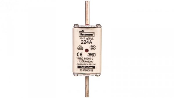 Wkładka bezpiecznikowa NH1 224A gL/gG 500V 224NHG1B