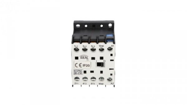 Stycznik mocy 6A 3P 230V AC 1Z KCPM-06-230 24090