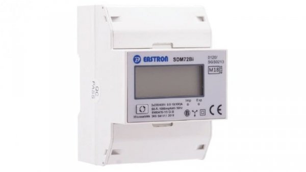 Licznik 2-kierunkowy do fotowoltaiki VCX-SDM72 BI (MID)