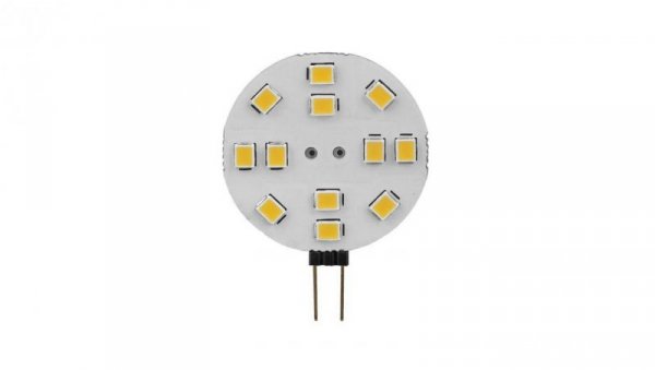 Żarówka G4 12 led smd 2835 1,9W CW zimna biała 12V DC